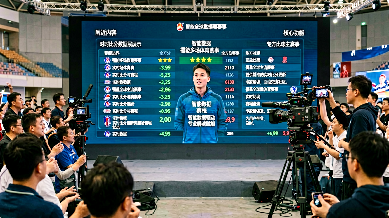 实时比分数据展示，覆盖多场体育赛事进行中状态